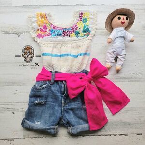 Mexican Blouse for Girls Size 12 months